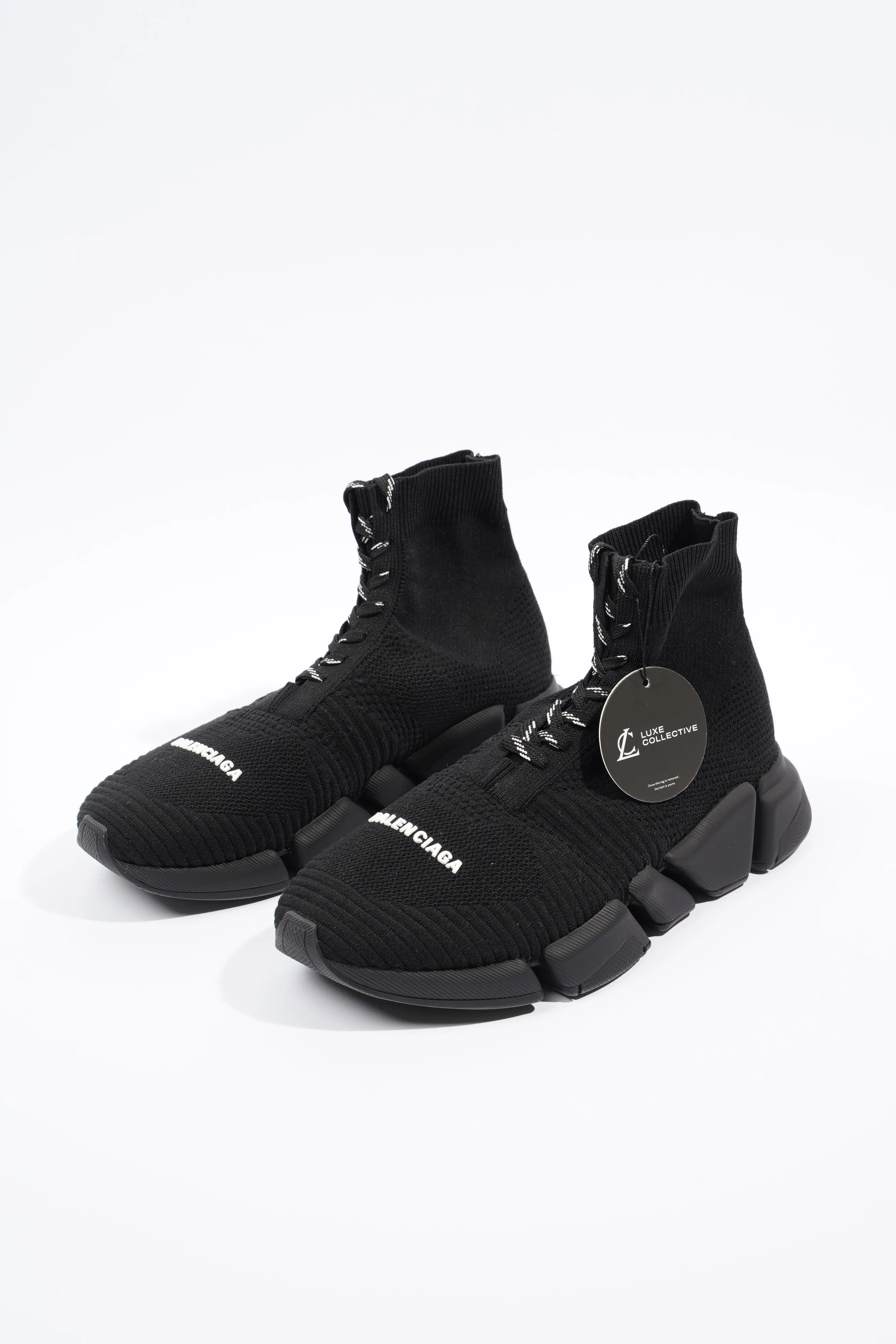 Balenciaga Mens Speed 2.0 Lace Up Black EU 42 / UK 8