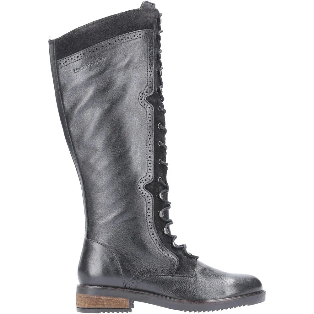 Black Rudy Knee High Boots