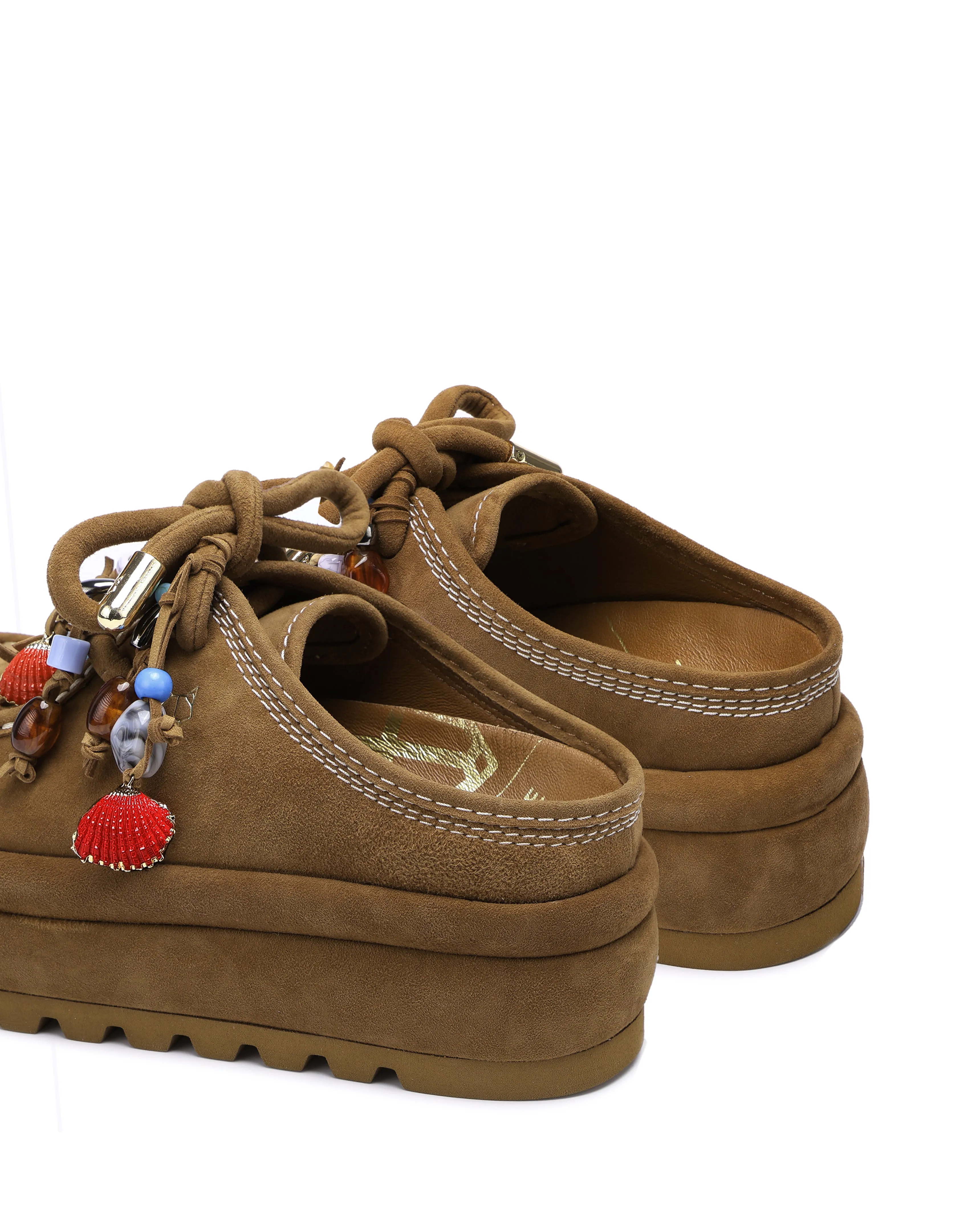Blizzard Tan Kid Suede