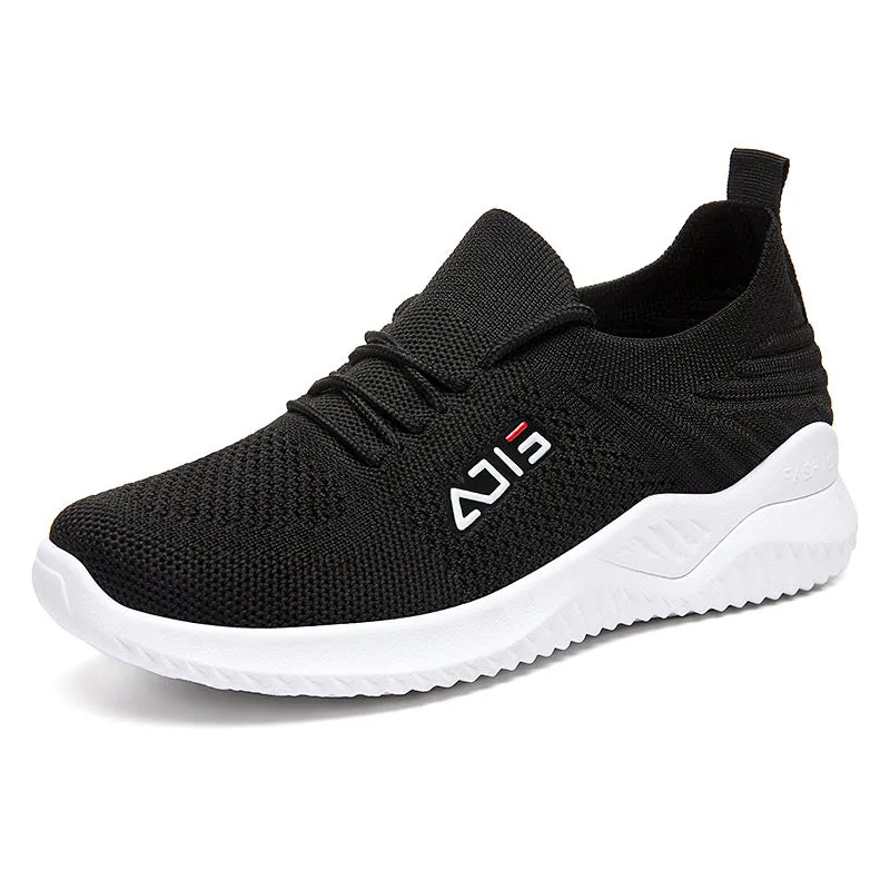 Breathable Sports Flyknit Running Shoes Sock Sneakers