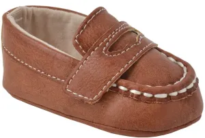 Brown Infant Loafers