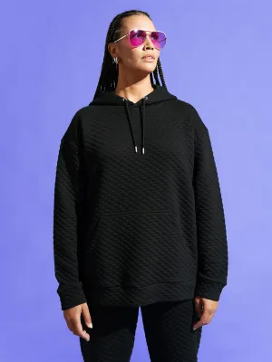 Bubble Hoodie Black