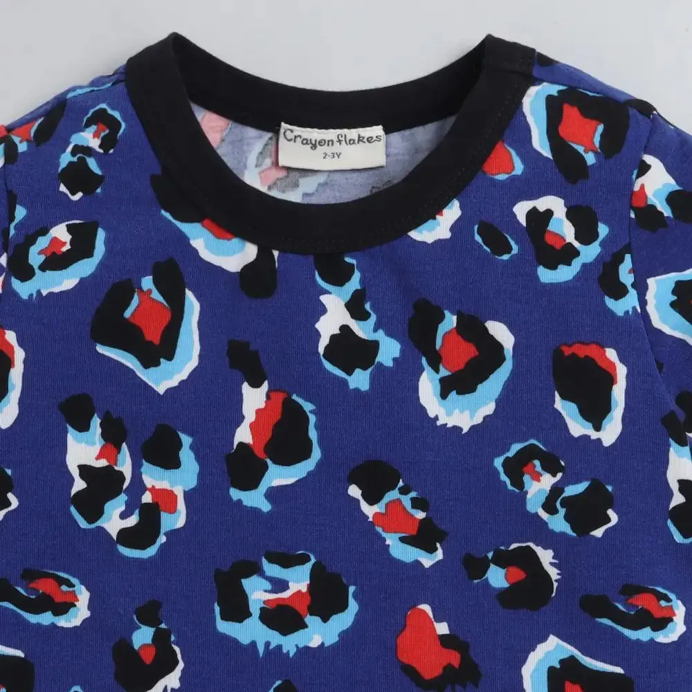 Camouflage Printed Tshirt - Blue