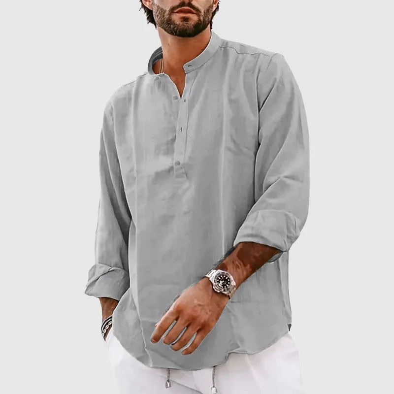Coastal Breeze Henley Shirt