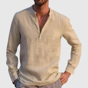 Coastal Breeze Linen Shirt