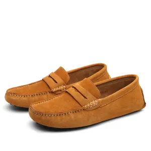 Comfy Leather Loafer | Light Brown