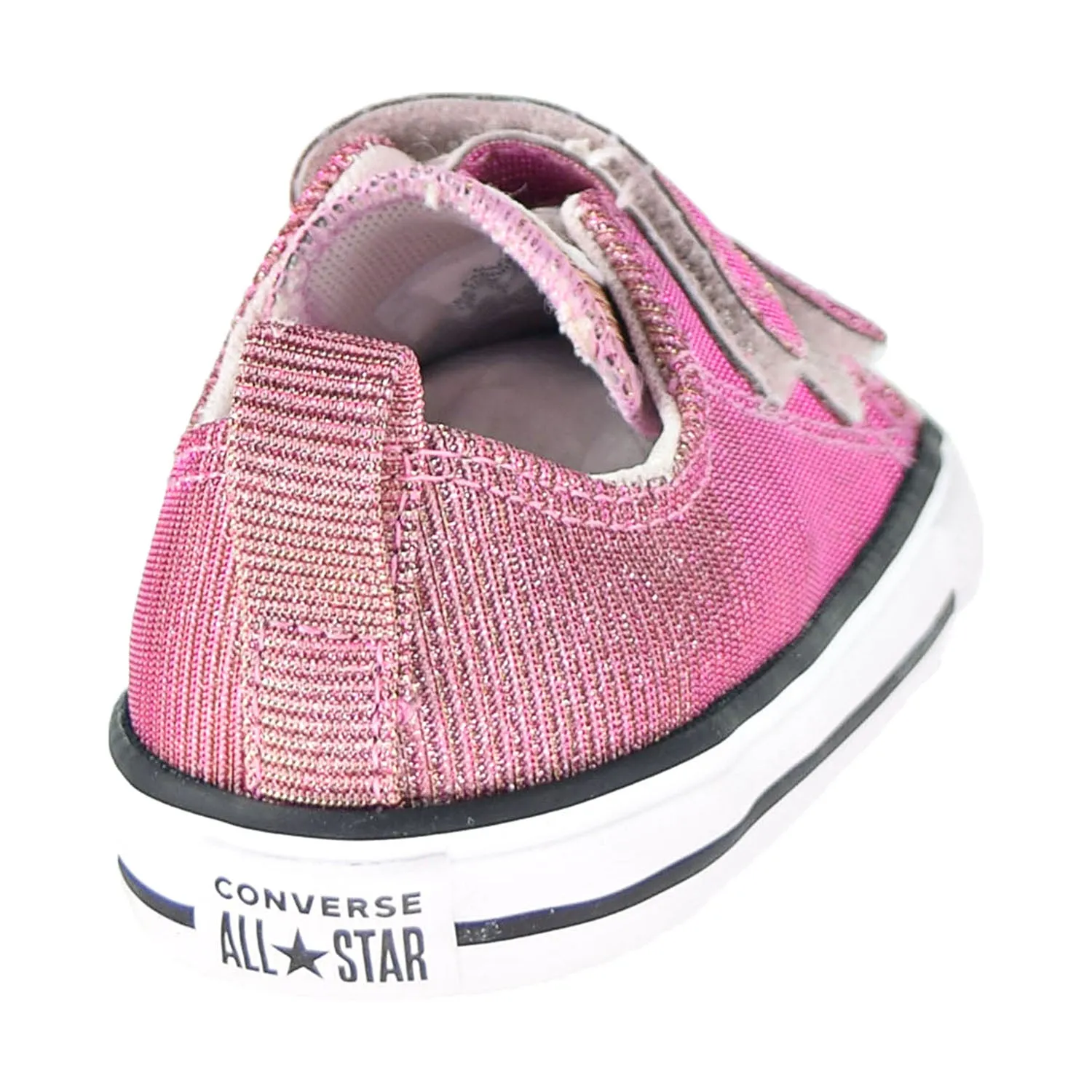 Converse Chuck Taylor AS Space Star Hook And Loop Ox Toddler Shoes Barely Rose