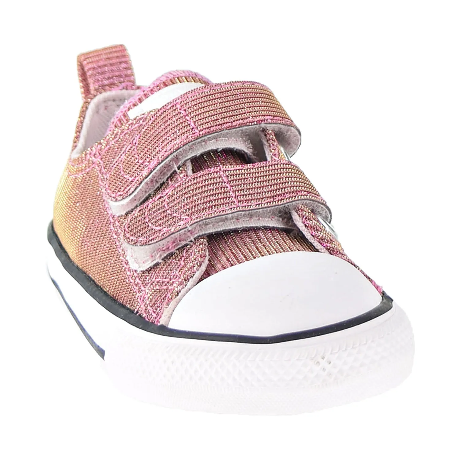 Converse Chuck Taylor AS Space Star Hook And Loop Ox Toddler Shoes Barely Rose