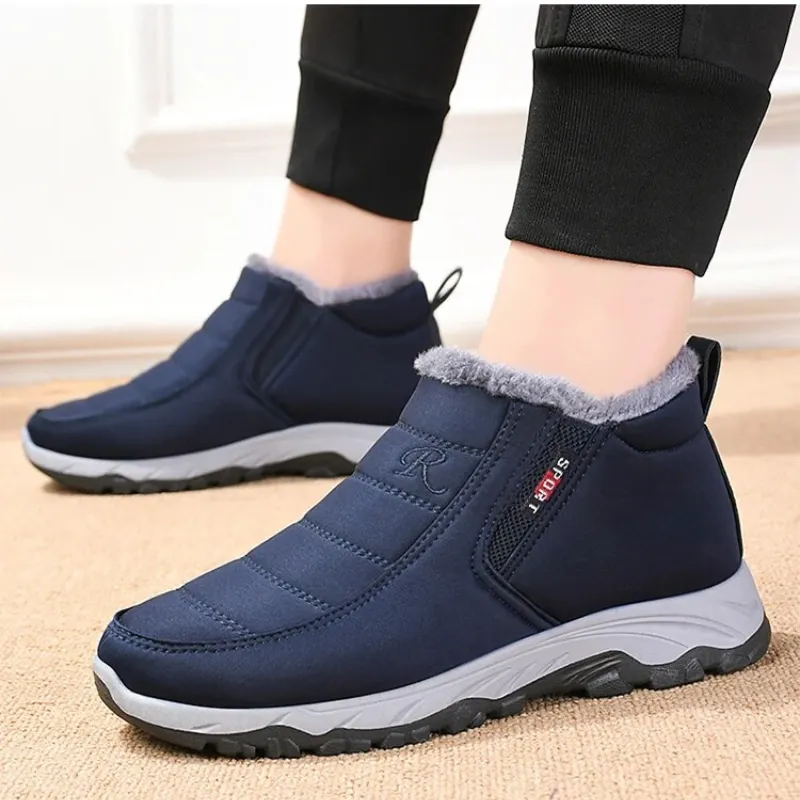 Cuzcare Best Orthopedic Women Boot Waterproofing Slip on Warm Fur Lining Boots