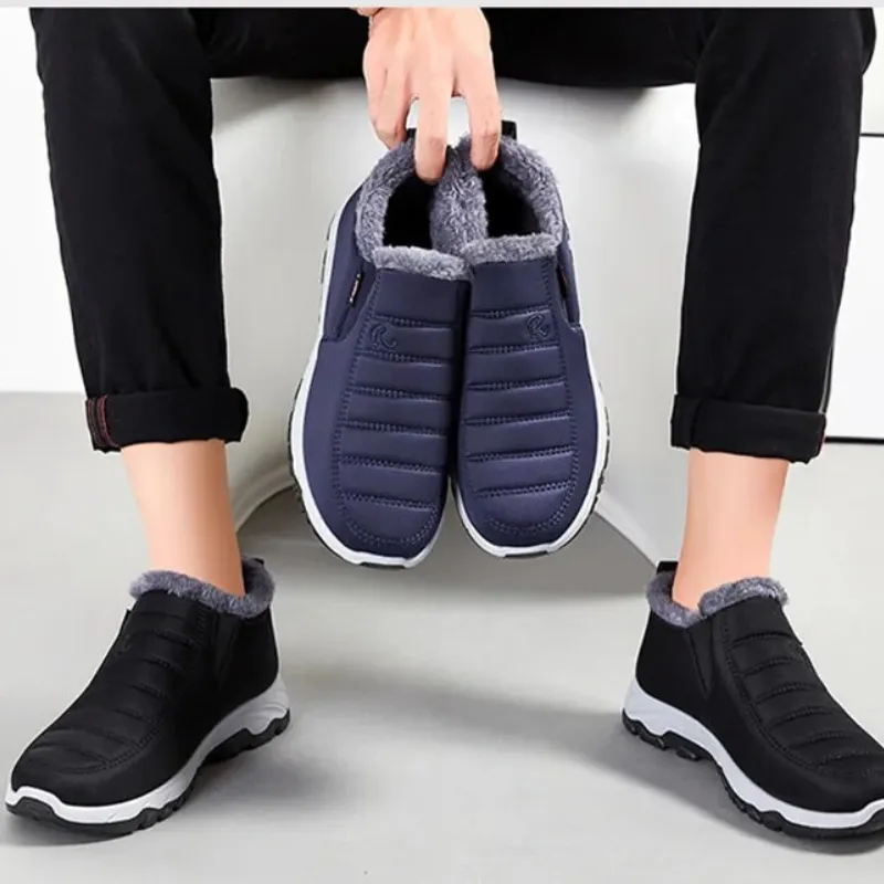 Cuzcare Best Orthopedic Women Boot Waterproofing Slip on Warm Fur Lining Boots
