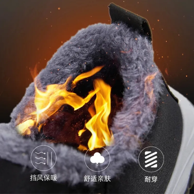 Cuzcare Best Orthopedic Women Boot Waterproofing Slip on Warm Fur Lining Boots