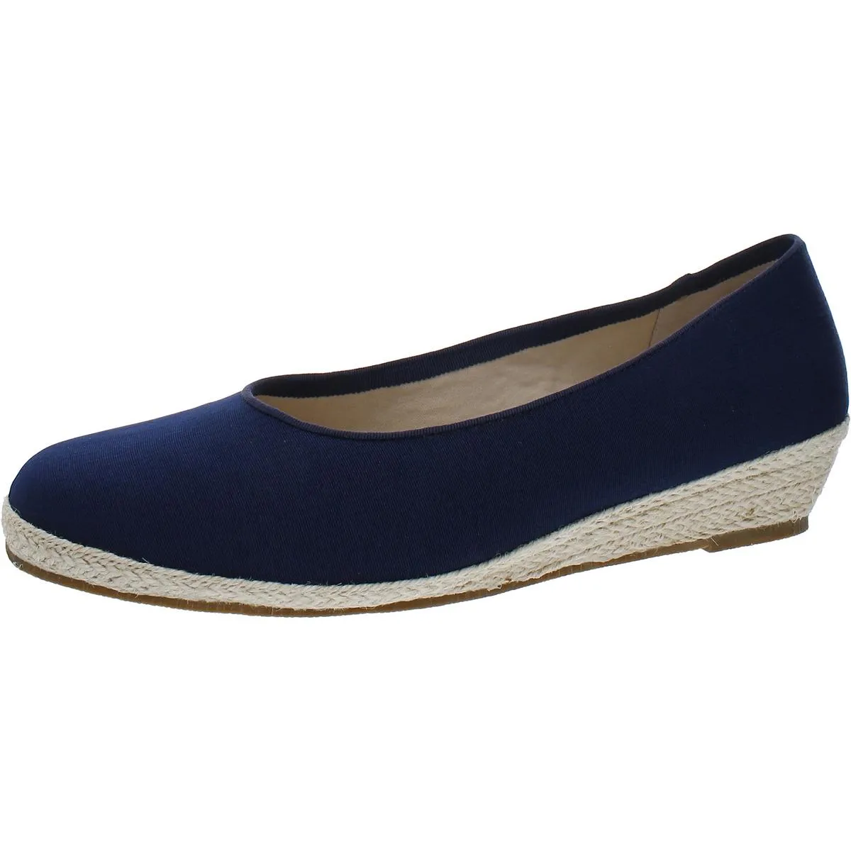 David Tate Womens Sunset  Canvas Wedge Espadrilles