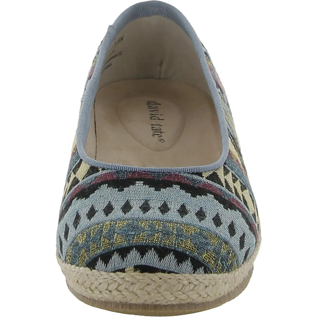 David Tate Womens Sunset  Canvas Wedge Espadrilles