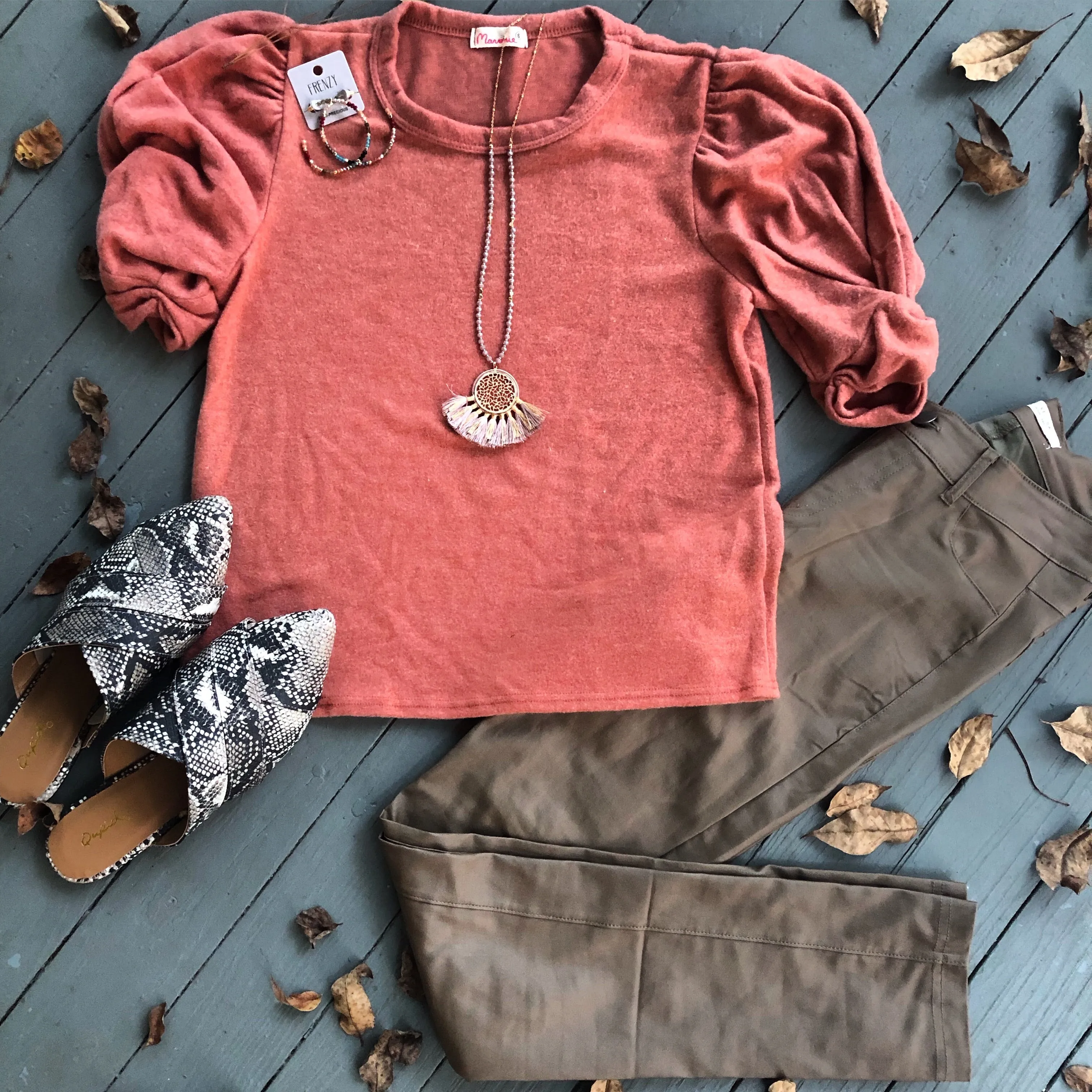Doll face Fleece Top