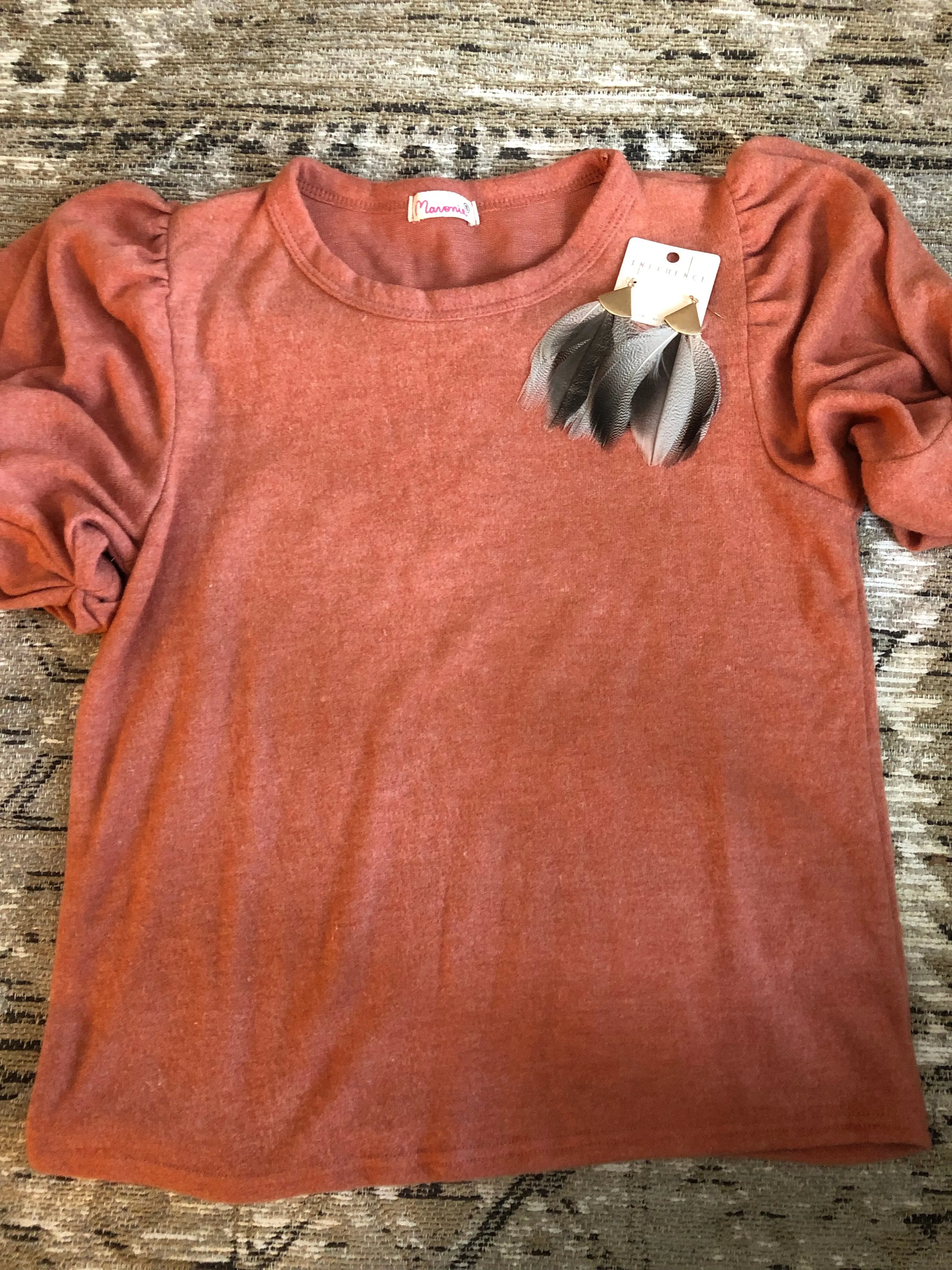 Doll face Fleece Top