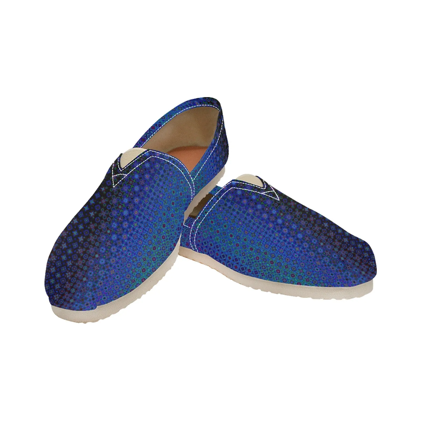 Espadrilles Canvas Blue Lights