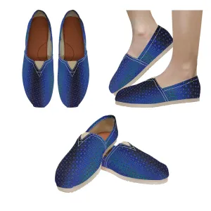 Espadrilles Canvas Blue Lights