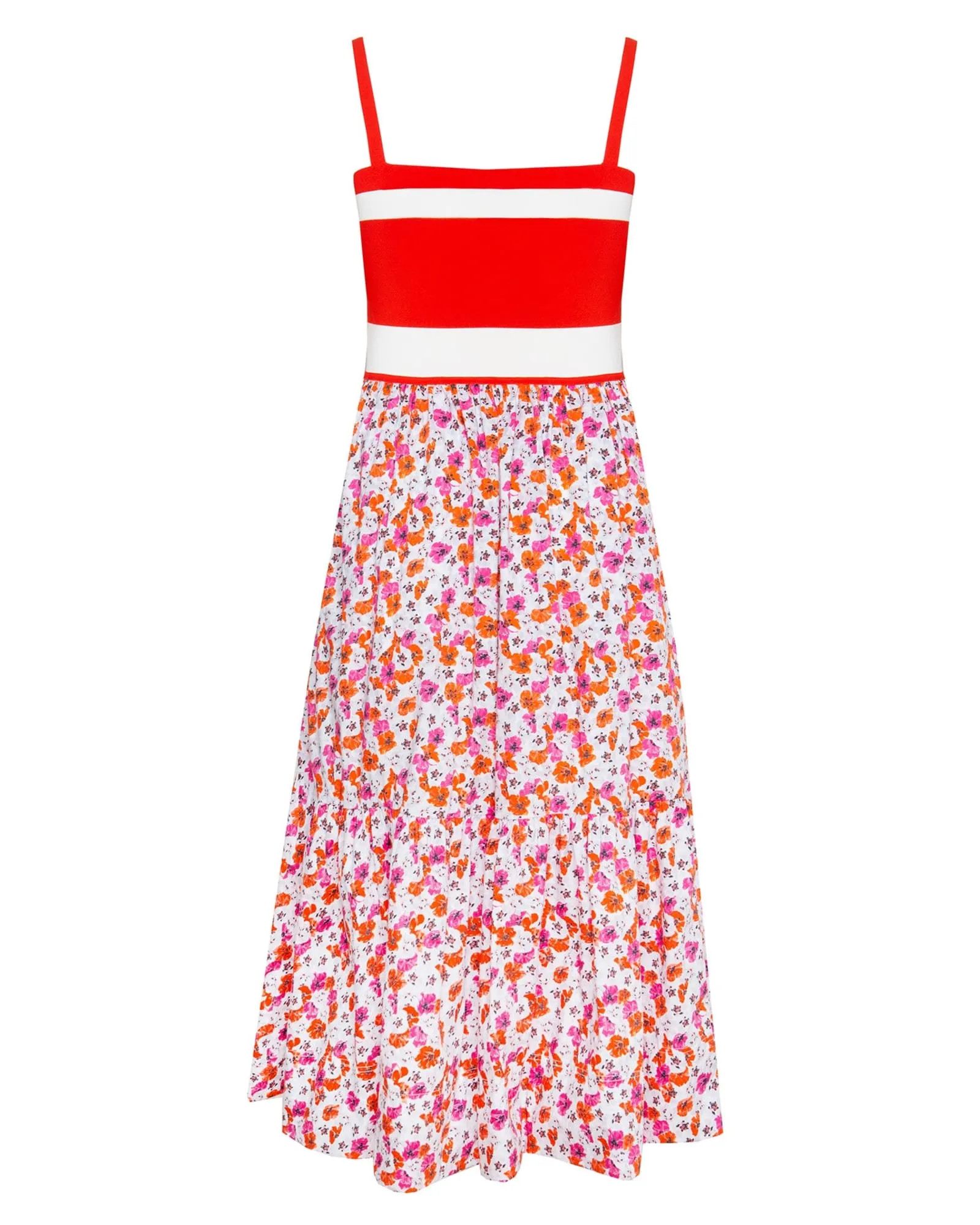 Gianna Dress | Neon Pink Floral