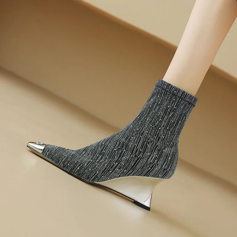 Glamorous Snakara Celebration Booties