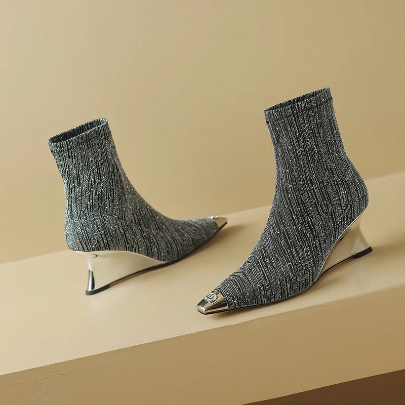 Glamorous Snakara Celebration Booties