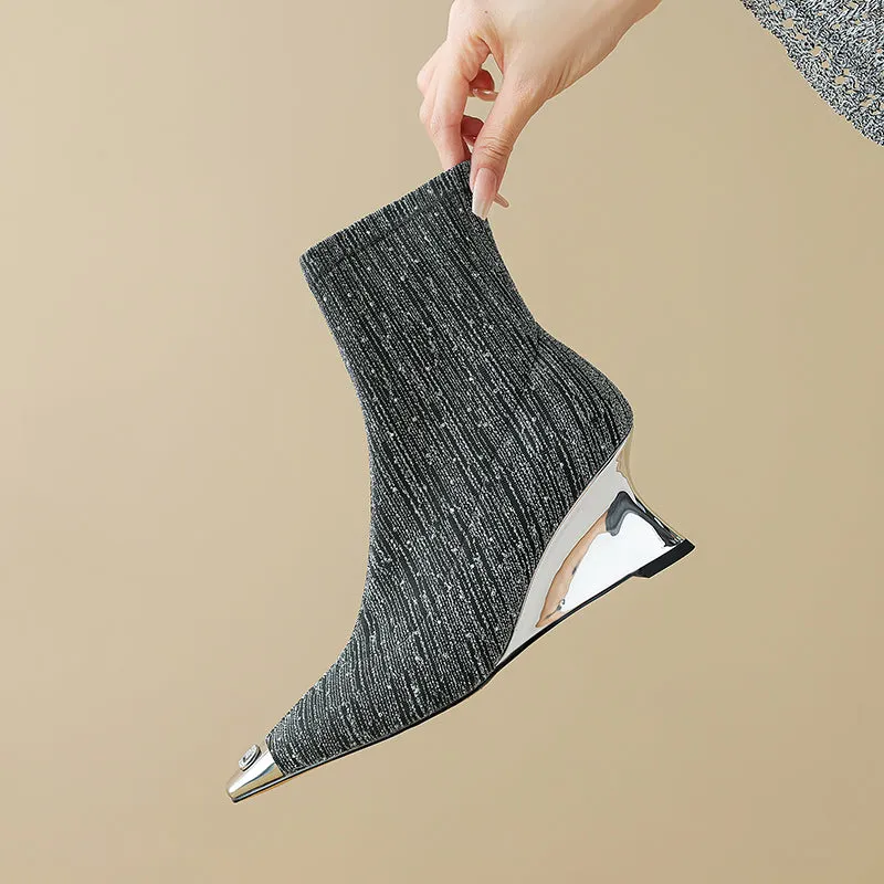 Glamorous Snakara Celebration Booties