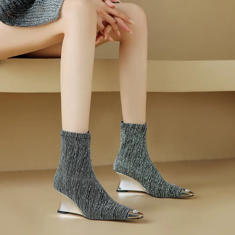 Glamorous Snakara Celebration Booties