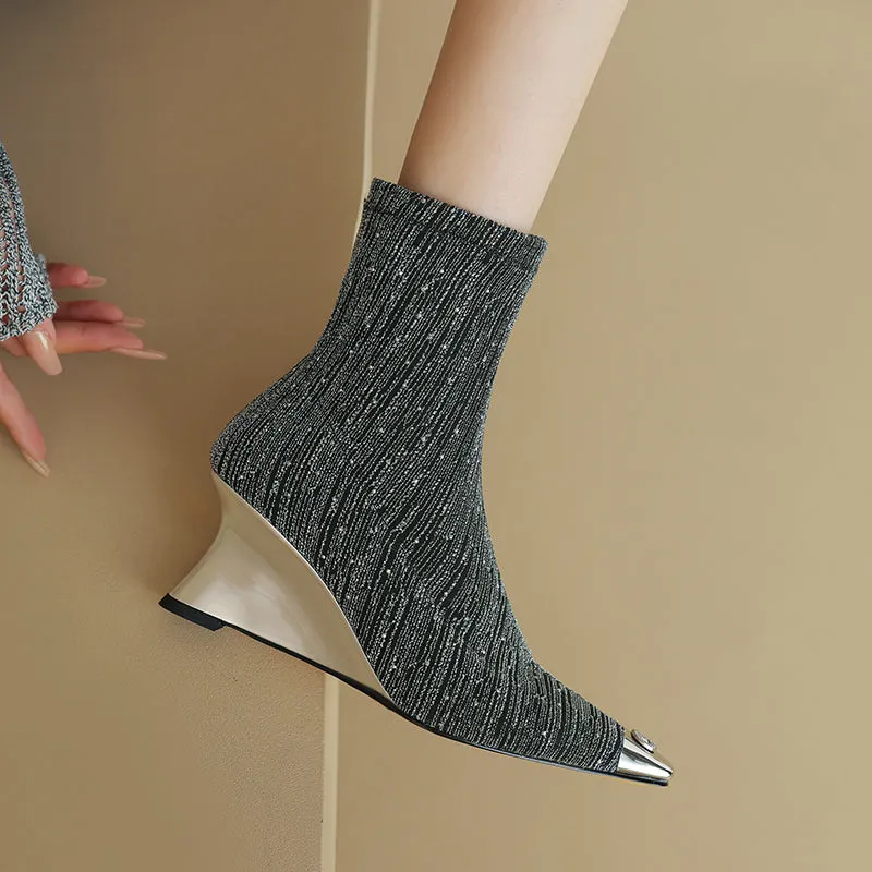 Glamorous Snakara Celebration Booties