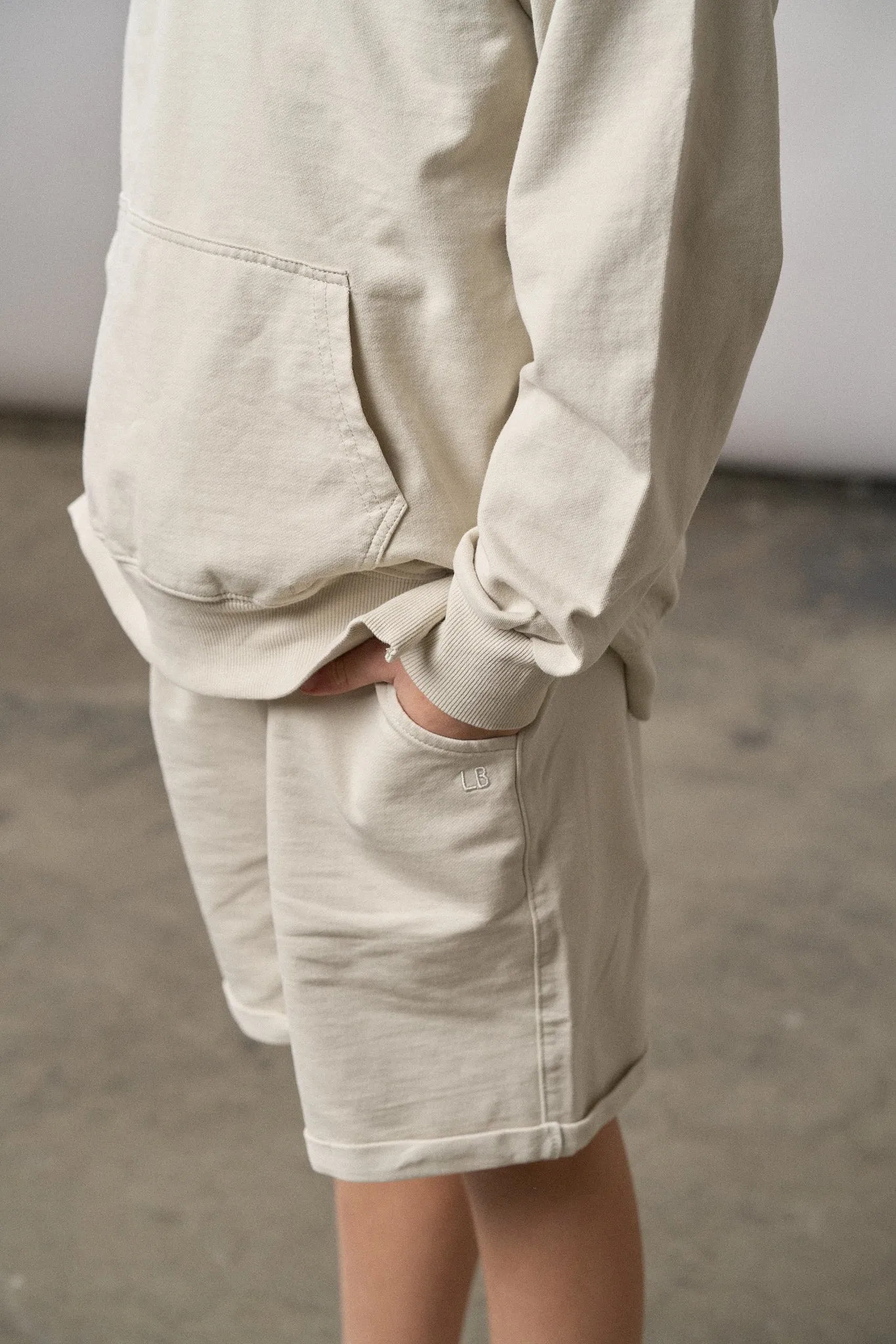 Harem Short - Almond Wash