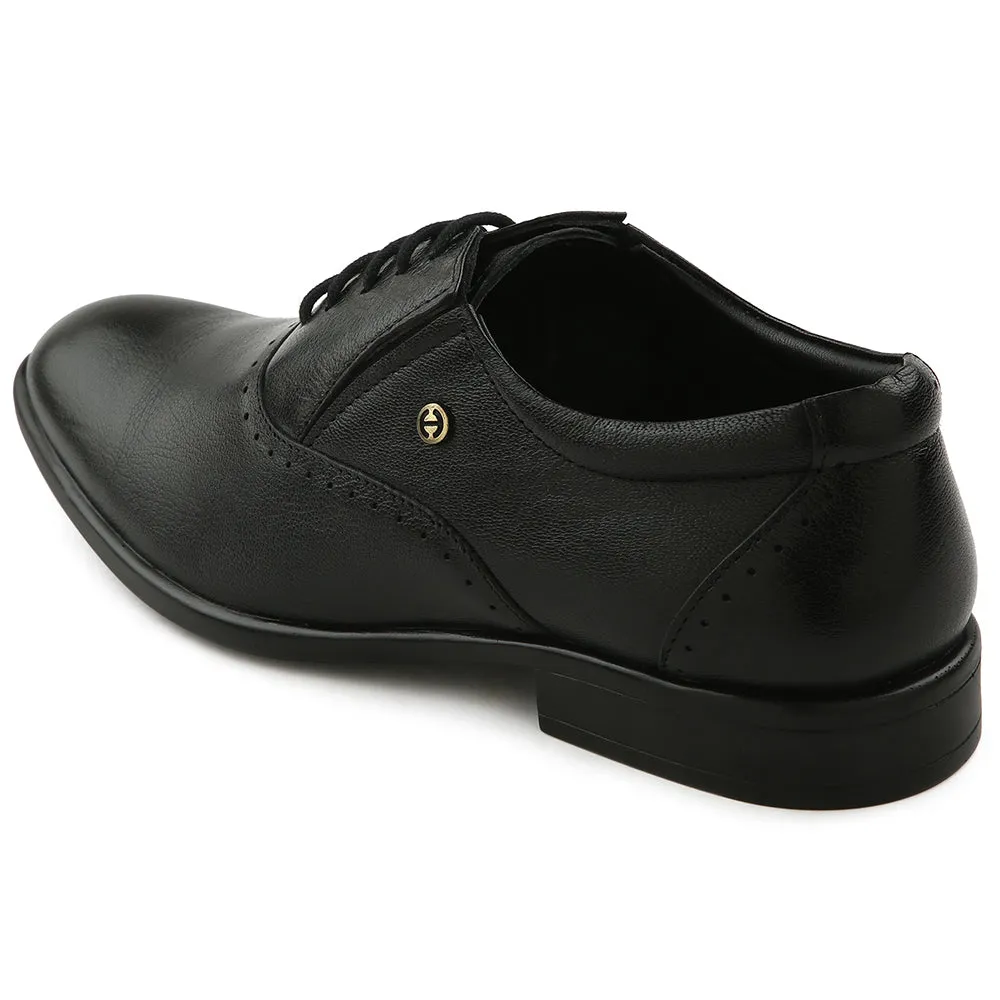 Healers Black Formal Lacing Oxford Shoes For Men U993-18 By Liberty