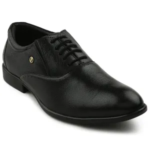 Healers Black Formal Lacing Oxford Shoes For Men U993-18 By Liberty