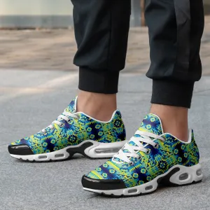Kaleidoscope Jaune Bleu Niowaa Air Cushion Shoes