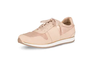 Klub Nico Women's STEFANI Fashion Pewter Lace Up Fashion Running Low Top Sneaker