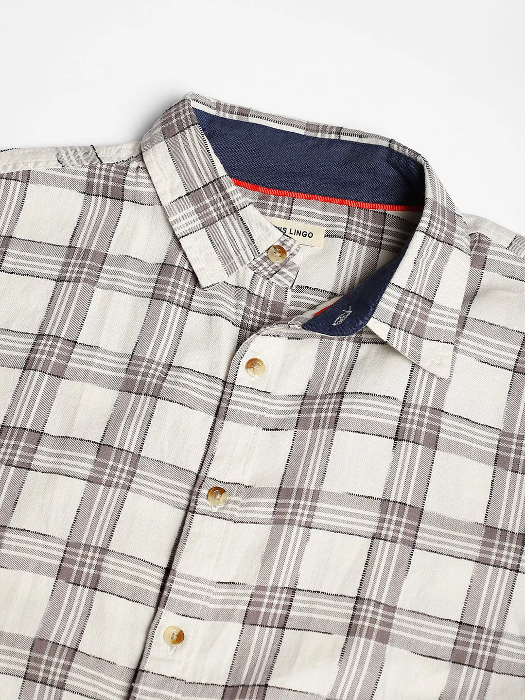 Men's Off White Casual Shirt