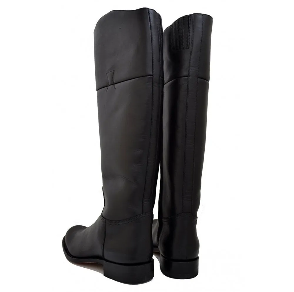 Men's Riding Boots Sendra 6629 Black Leather Zipper Boots last pair size 40