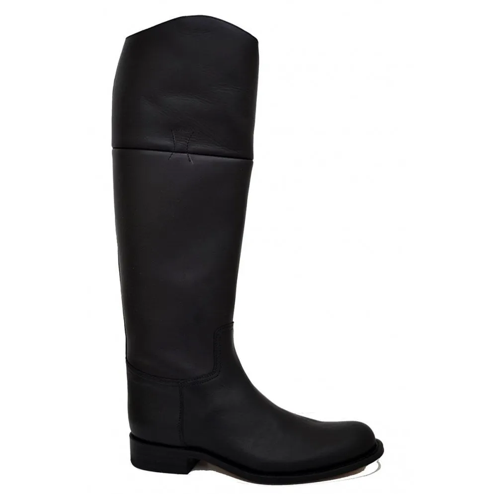 Men's Riding Boots Sendra 6629 Black Leather Zipper Boots last pair size 40