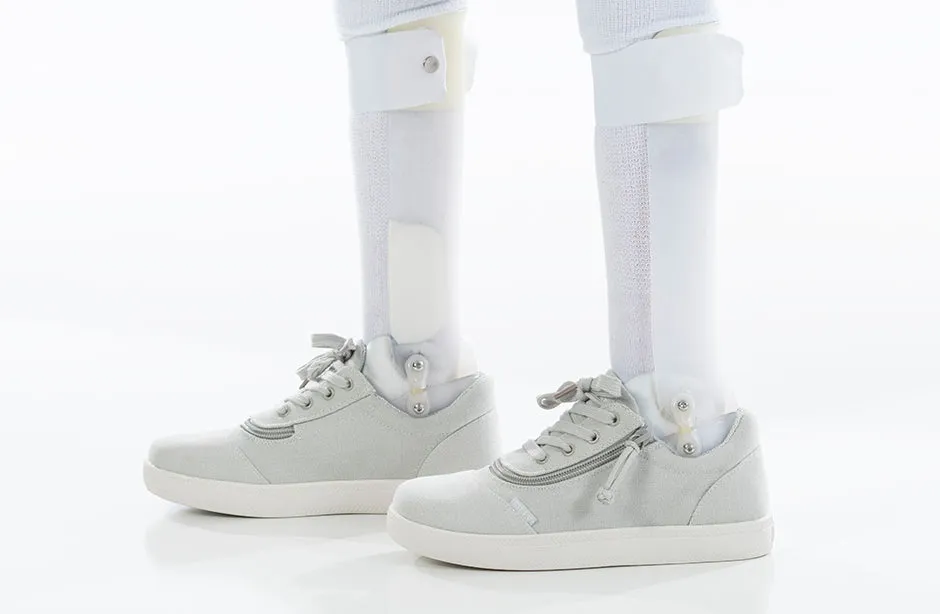 SALE - Grey BILLY D|R Short Wrap Low Tops