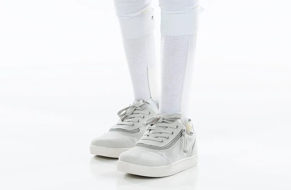 SALE - Grey BILLY D|R Short Wrap Low Tops
