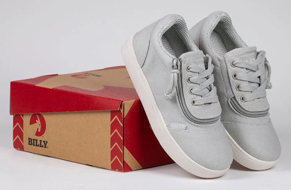 SALE - Grey BILLY D|R Short Wrap Low Tops