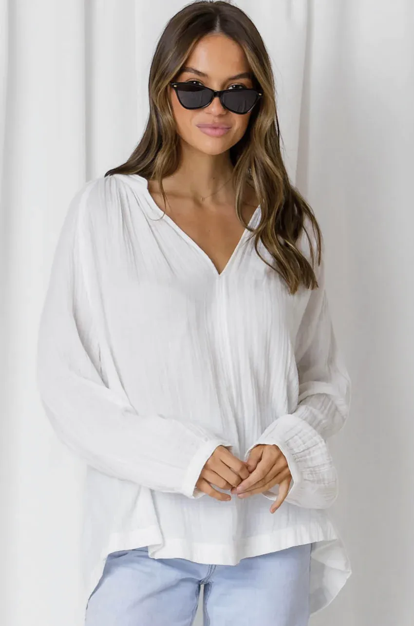 Shiloh Muslin Cotton Blouse