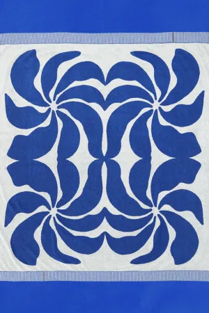 SUN RITUALS LAGOS TOWEL - SEA BLUE