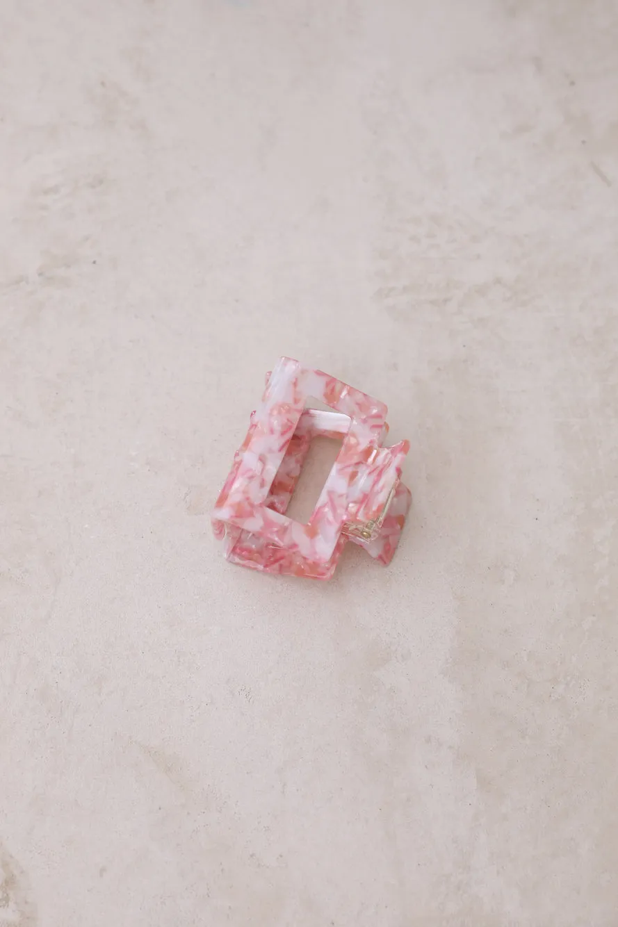 Vivid Dream Hair Claw Pink