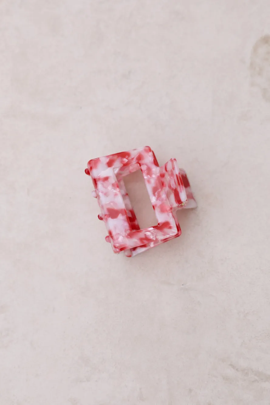 Vivid Dream Hair Claw Red